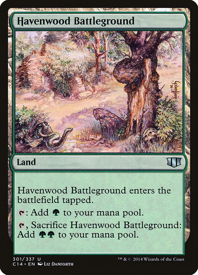 Havenwood Battleground 301/337 (Commander 2014)  | Good Games Modbury