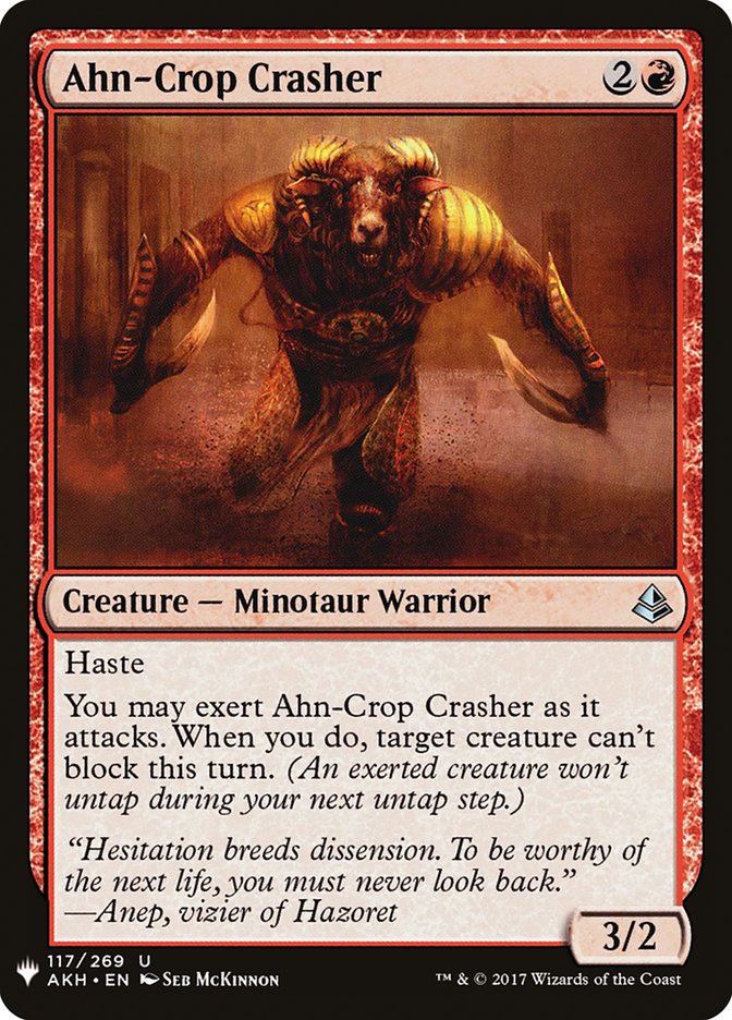 Ahn-Crop Crasher [Mystery Booster] | Good Games Modbury