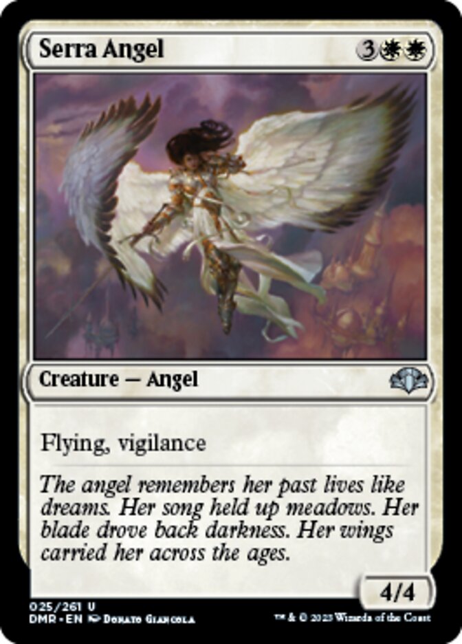 Serra Angel [Dominaria Remastered] | Good Games Modbury