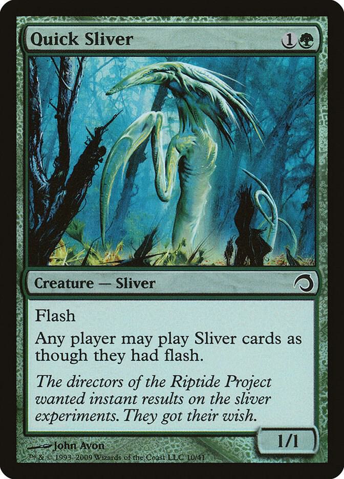 Quick Sliver 10/41 (Premium Deck Series: Slivers)  - Foil | Good Games Modbury