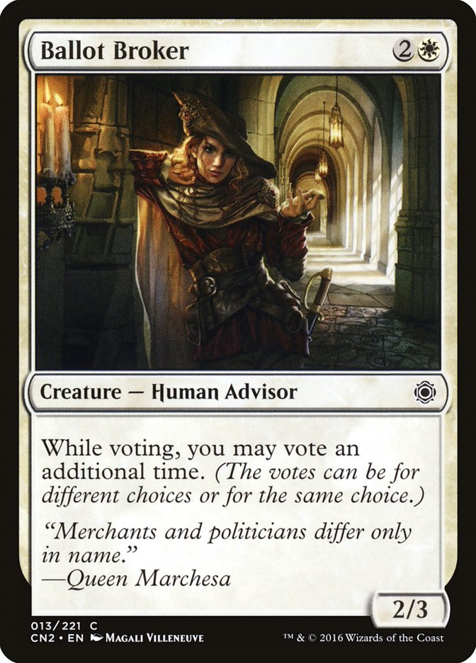 Ballot Broker 13 (Conspiracy: Take the Crown)  - Foil | Good Games Modbury