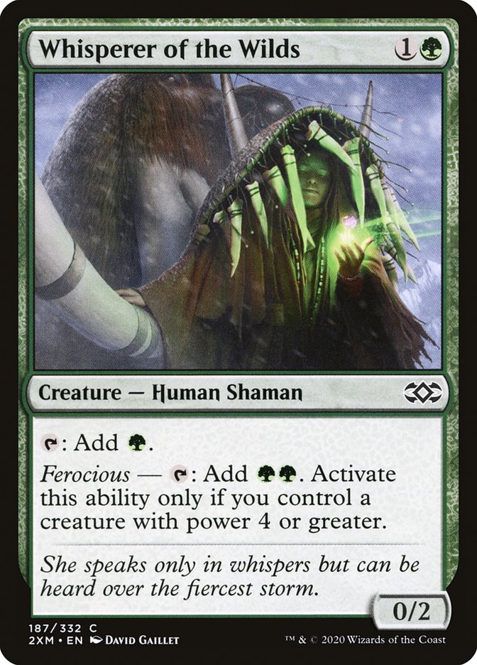 Whisperer of the Wilds 187/332 (Double Masters)  - Foil | Good Games Modbury
