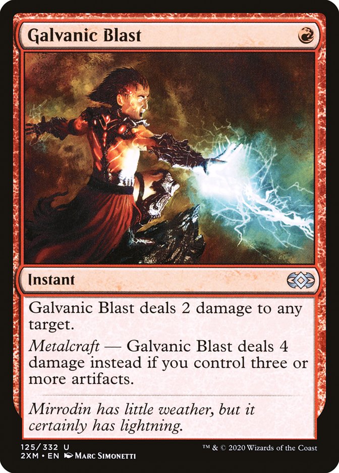 Galvanic Blast 125/332 (Double Masters)  | Good Games Modbury