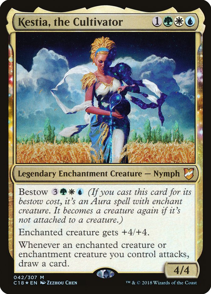 Kestia, the Cultivator 42 (Commander 2018)  - Foil | Good Games Modbury
