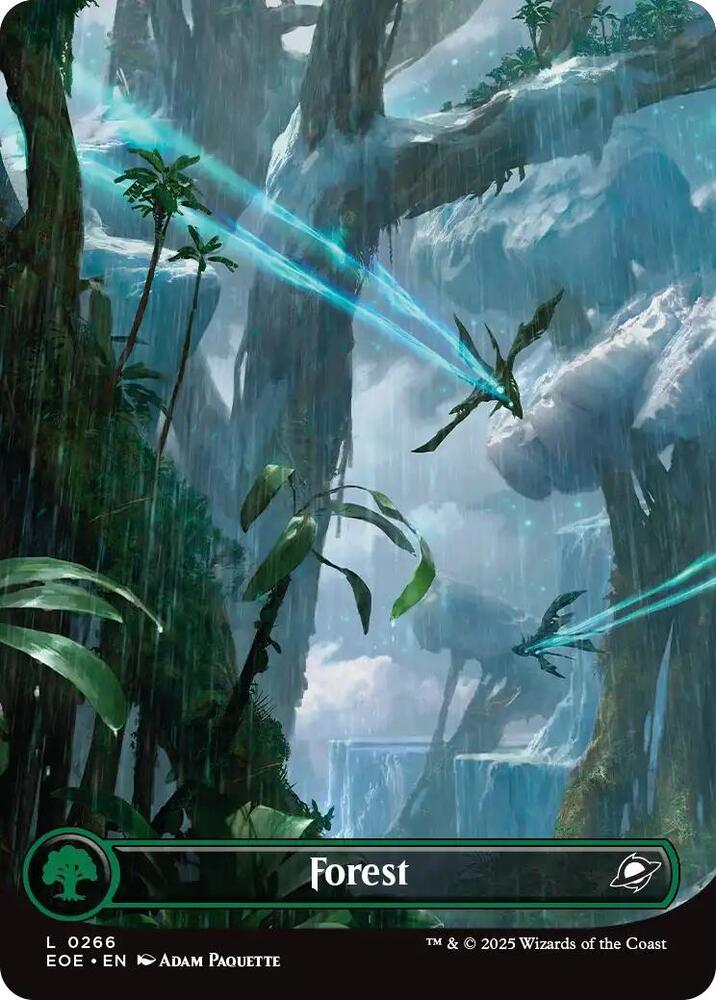 Forest  266 (Edge of Eternities)  - Full Art | Good Games Modbury