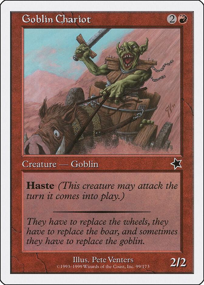 Goblin Chariot 99/173 (Starter 1999)  | Good Games Modbury