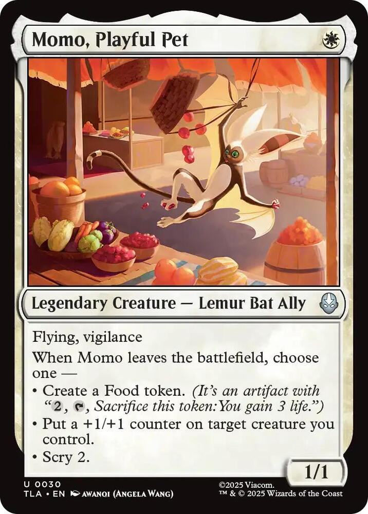 Momo, Playful Pet 30 (Avatar: The Last Airbender)  - Foil | Good Games Modbury