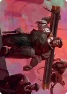 The Beamtown Bullies Art Card 39 (Art Series: Streets of New Capenna)  | Good Games Modbury