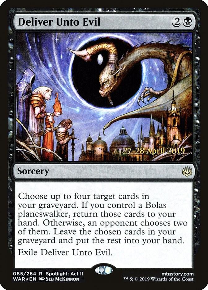 Deliver Unto Evil 85s/176 (Prerelease Cards)  - Foil | Good Games Modbury