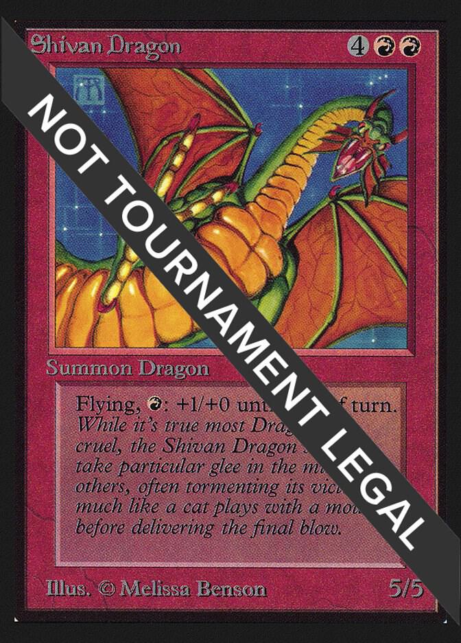 Shivan Dragon CE 175/302 (Collector's Edition)  | Good Games Modbury