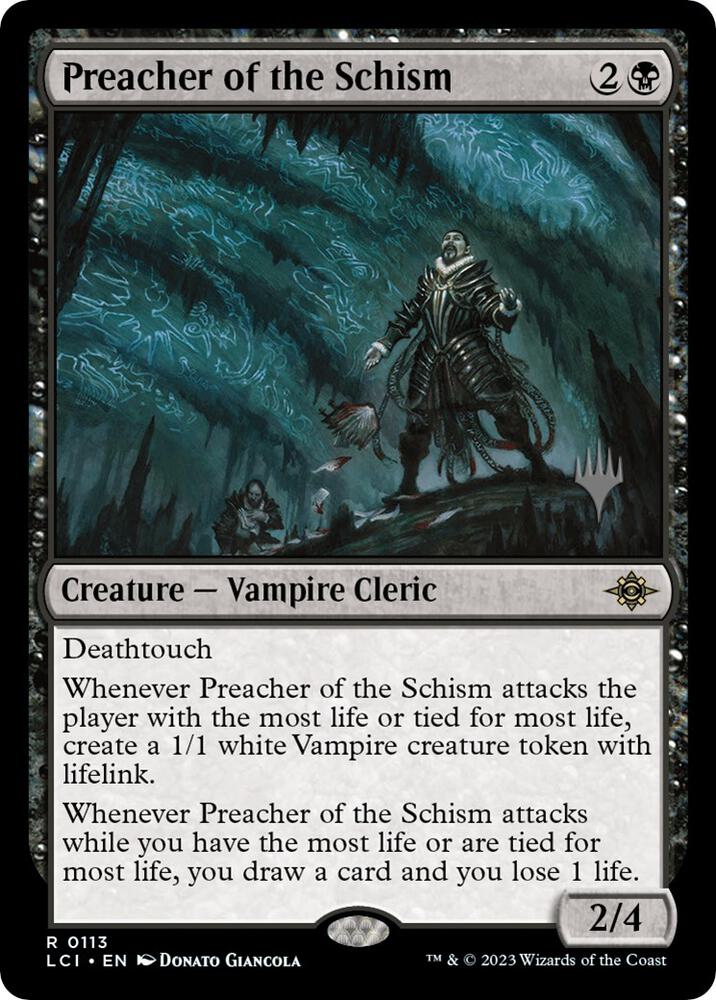 Preacher of the Schism 113p/138 (Promo Pack: The Lost Caverns of Ixalan)  | Good Games Modbury