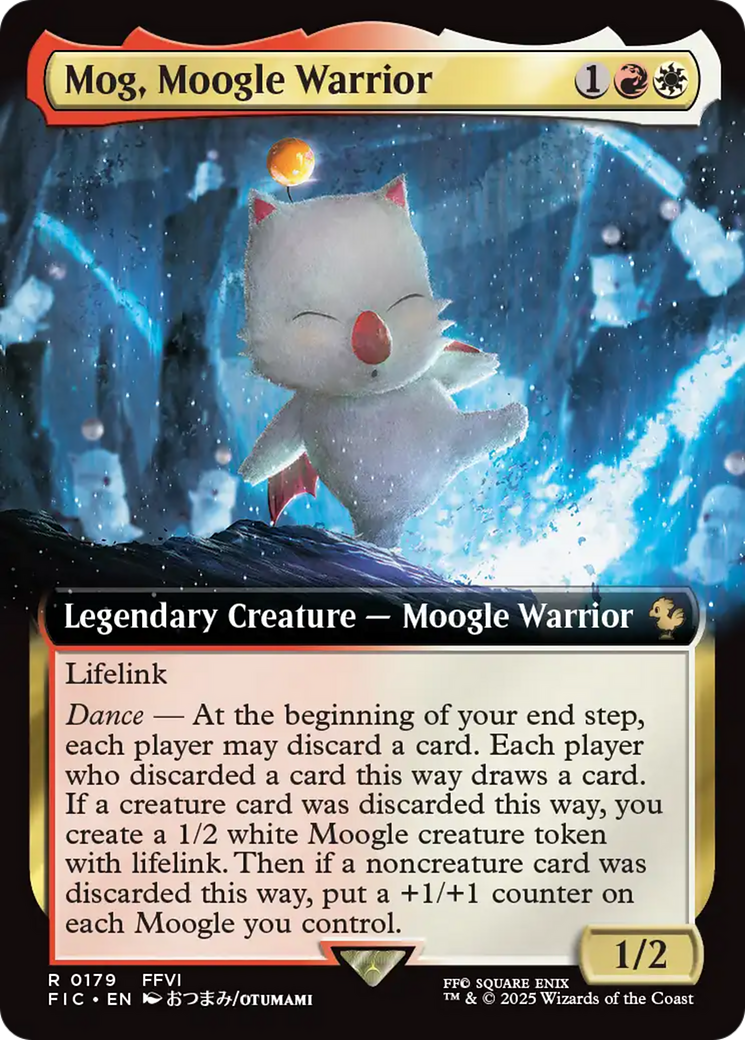 Mog, Moogle Warrior (Extended Art) [FINAL FANTASY Commander] | Good Games Modbury