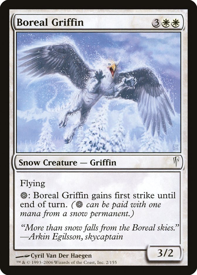 Boreal Griffin [Coldsnap] | Good Games Modbury