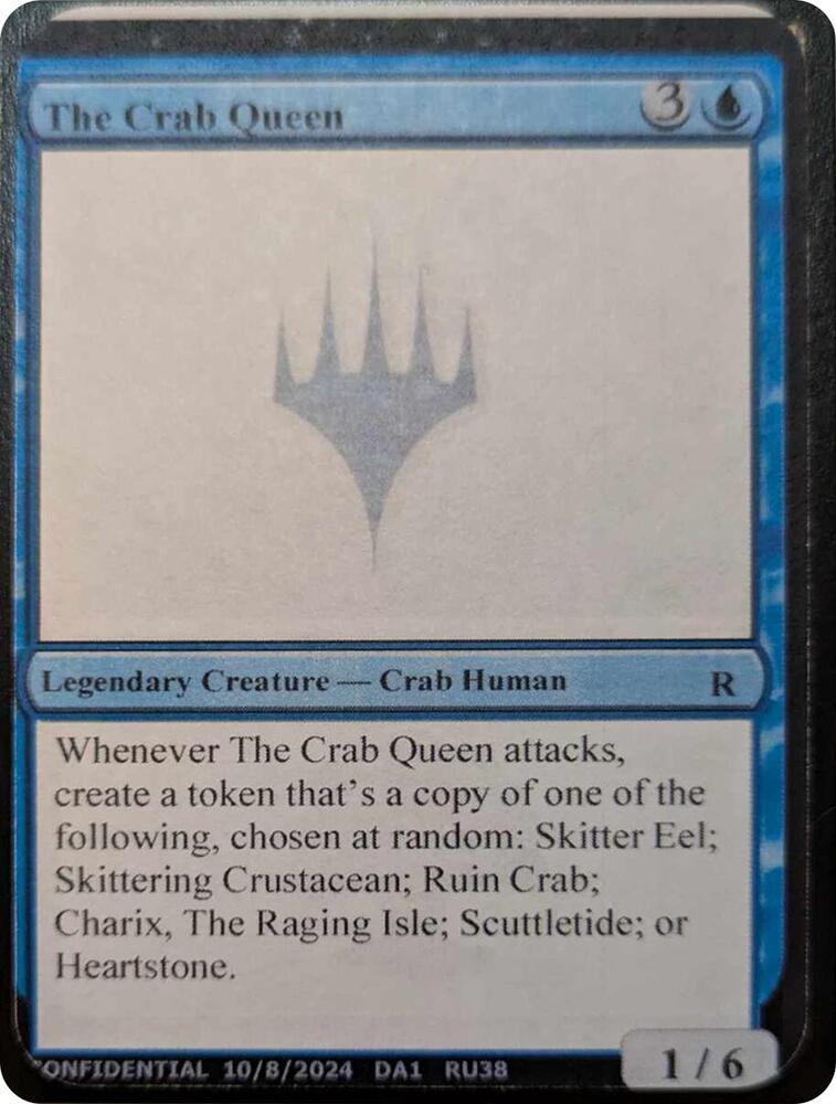 The Crab Queen RU38/477 (Un-Known Event Playtest Cards)  | Good Games Modbury