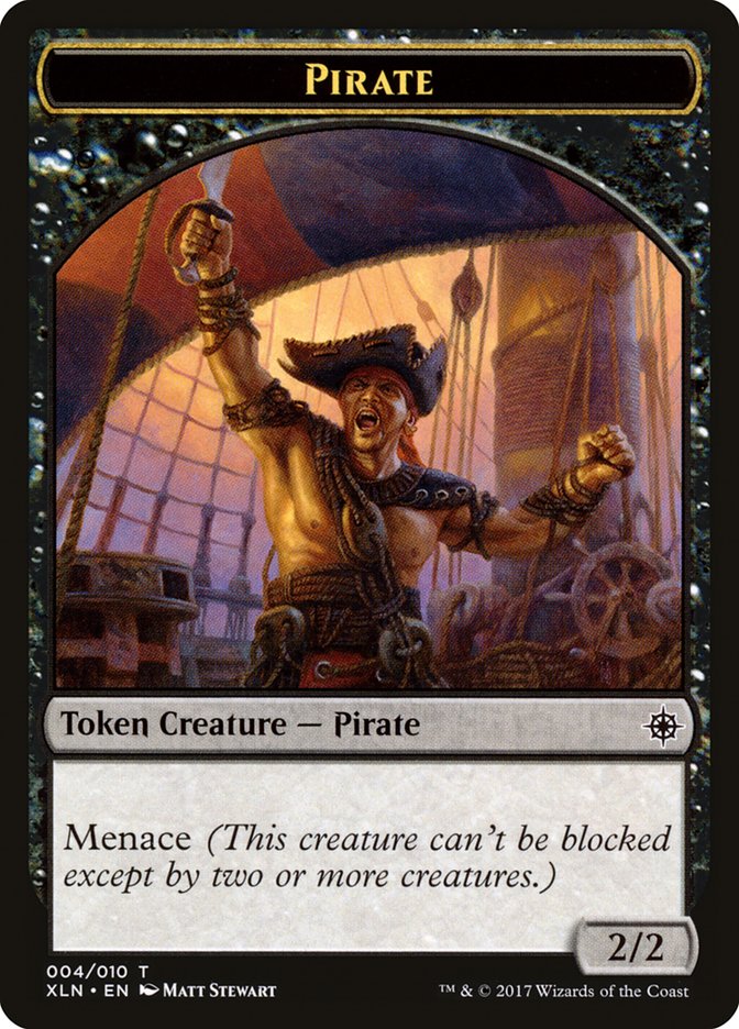 Pirate Token [Ixalan Tokens] | Good Games Modbury