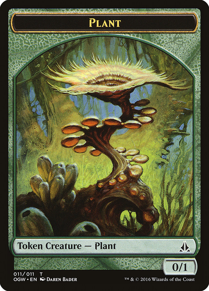 Plant Token [Oath of the Gatewatch Tokens] | Good Games Modbury