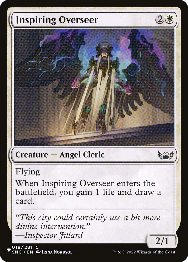 Inspiring Overseer [The List Reprints] | Good Games Modbury