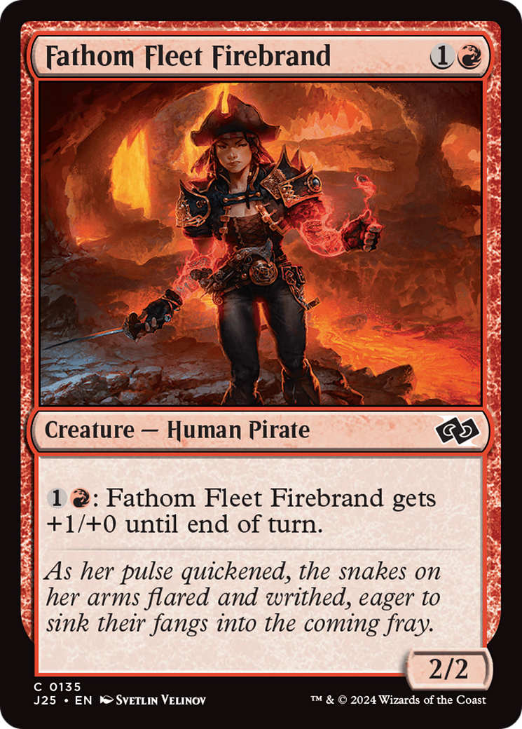 Fathom Fleet Firebrand [Foundations Jumpstart] | Good Games Modbury