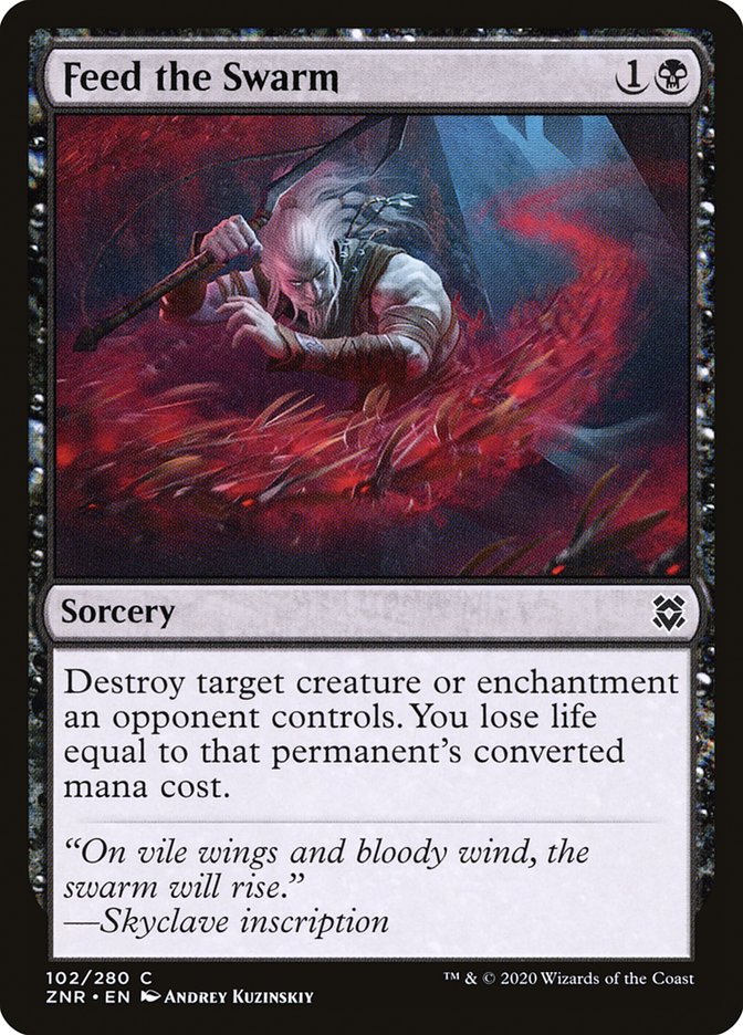 Feed the Swarm [Zendikar Rising] | Good Games Modbury