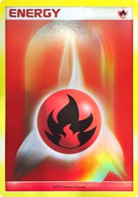 Fire Energy (2007 2008 League Promo) [League & Championship Cards] | Good Games Modbury