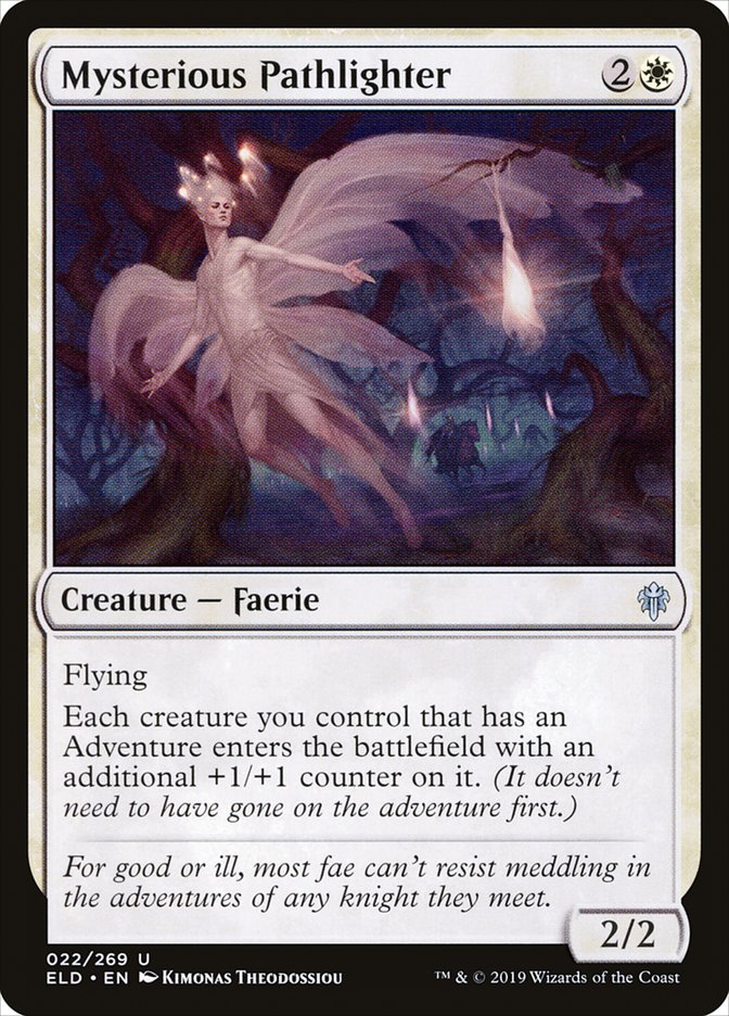 Mysterious Pathlighter [Throne of Eldraine] | Good Games Modbury