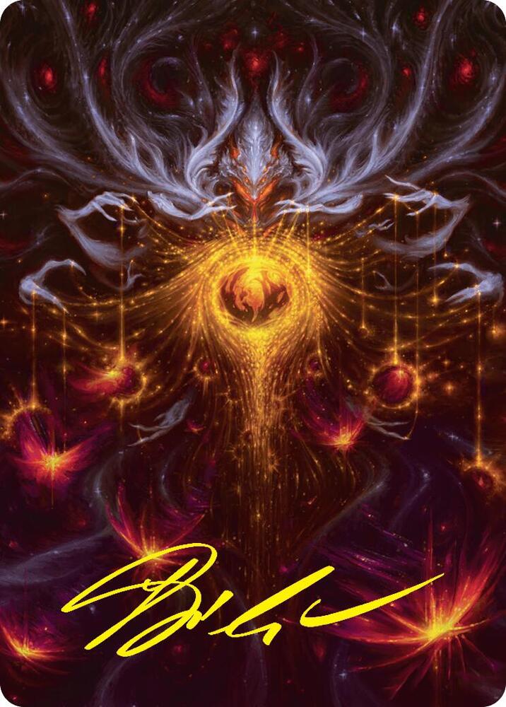 I Am Duskmourn Art Card Gold Stamped Signature 50 (Art Series: Duskmourn: House of Horror)  | Good Games Modbury