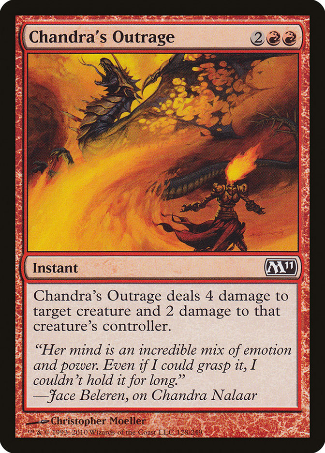 Chandra's Outrage [Magic 2011] | Good Games Modbury