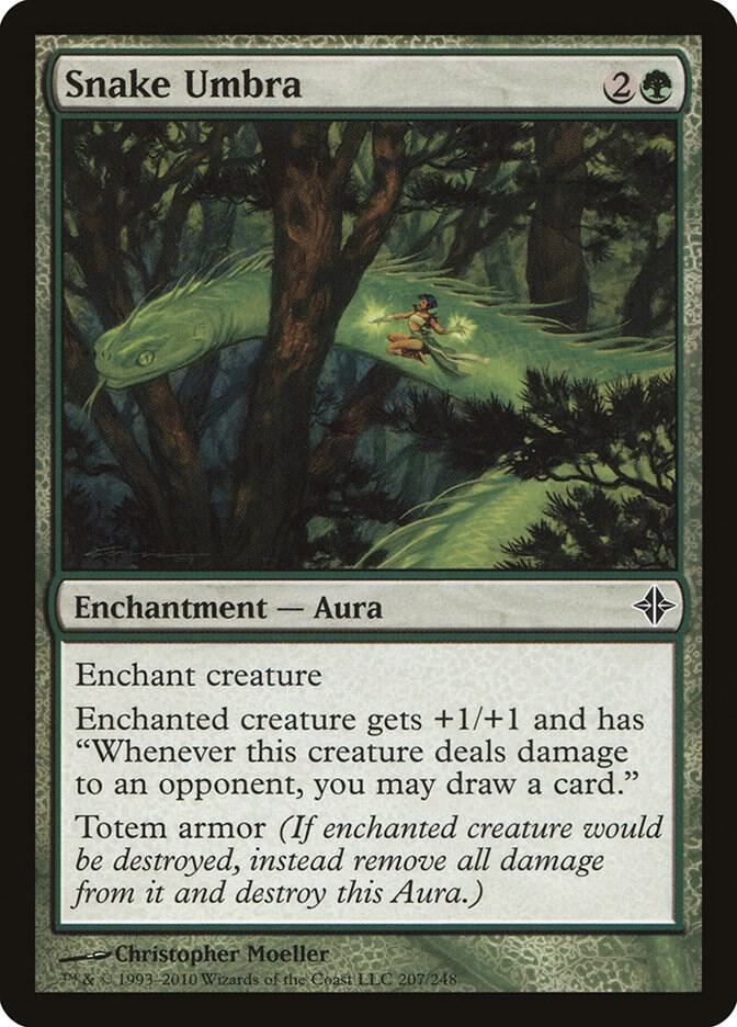 Snake Umbra 207/248 (Rise of the Eldrazi)  - Foil | Good Games Modbury