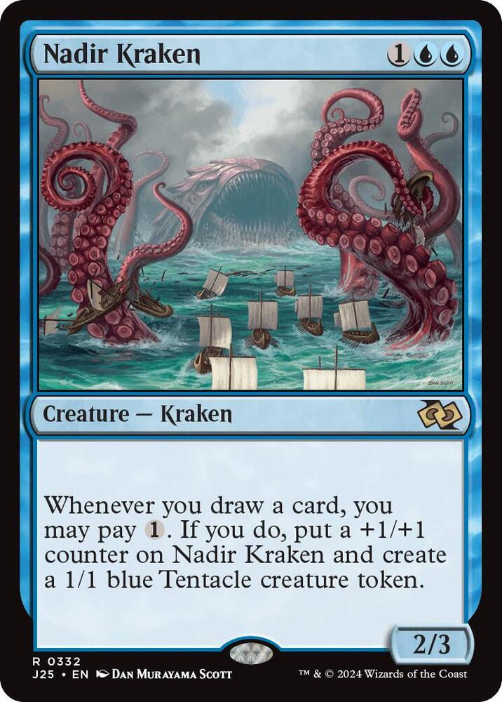 Nadir Kraken 332/779 (Foundations Jumpstart)  | Good Games Modbury