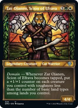 Zar Ojanen Scion of Efrava Showcase 326/281 (Dominaria United)  - Foil | Good Games Modbury
