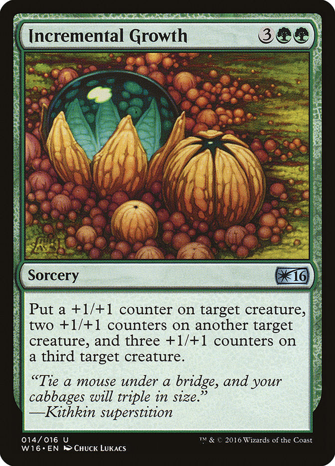 Incremental Growth 14/16 (Welcome Deck 2016)  | Good Games Modbury