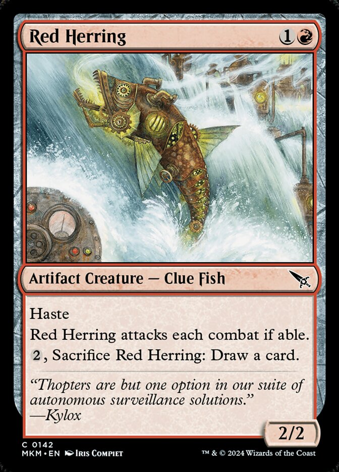 Red Herring 142/286 (Murders at Karlov Manor)  - Foil | Good Games Modbury