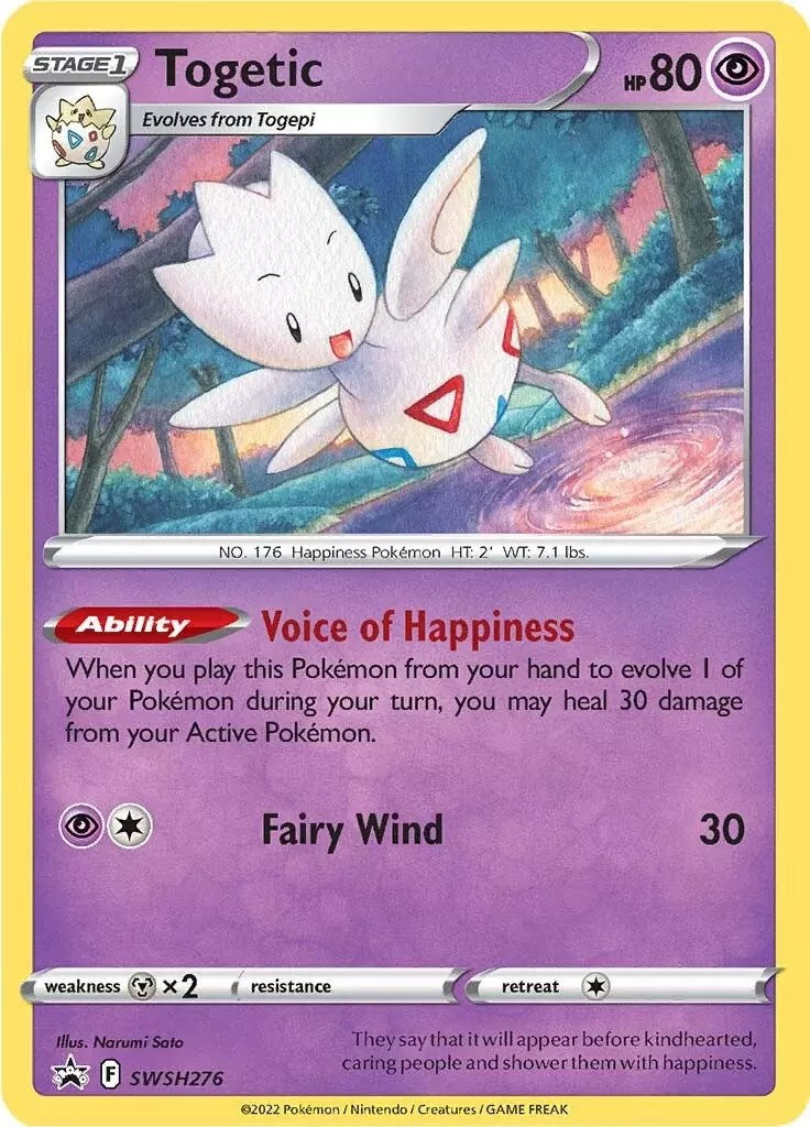 Togetic (SWSH276) [Sword & Shield: Black Star Promos] | Good Games Modbury
