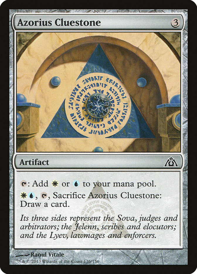 Azorius Cluestone 136/156 (Dragon's Maze)  - Foil | Good Games Modbury