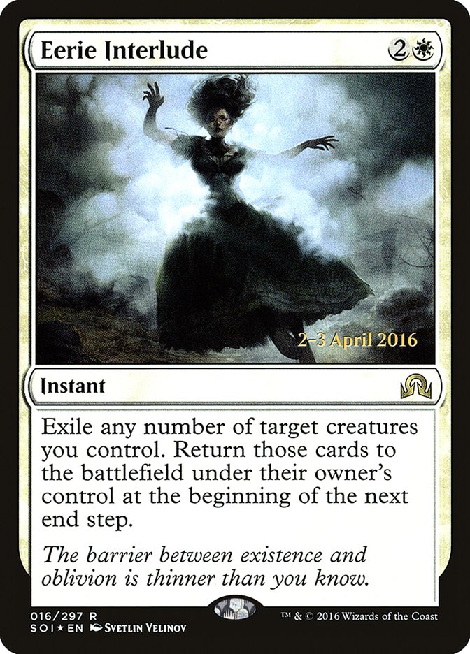 Eerie Interlude [Shadows over Innistrad Prerelease Promos] | Good Games Modbury