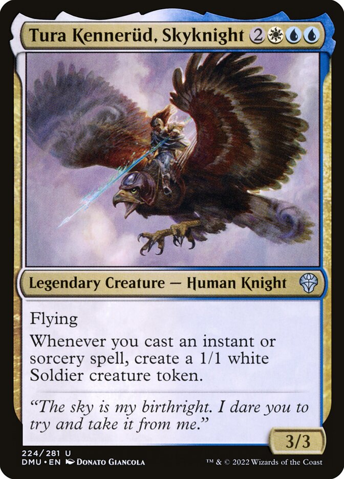 Tura Kennerüd, Skyknight 224 (Dominaria United)  | Good Games Modbury