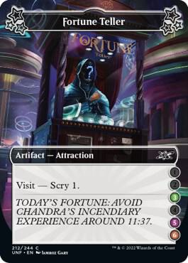 Fortune Teller 3 5 6 212e/244 (Unfinity)  - Foil | Good Games Modbury
