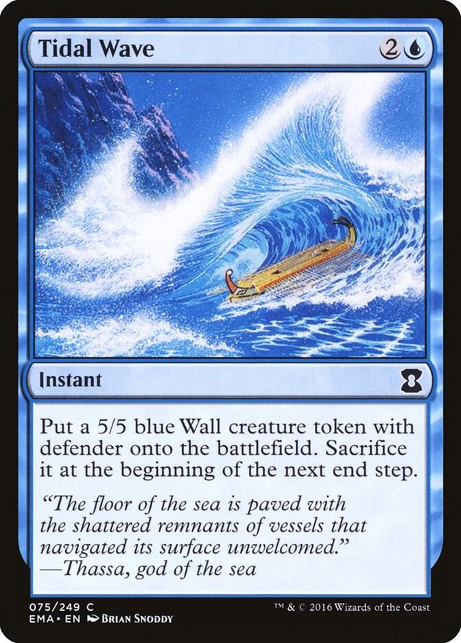 Tidal Wave 75/249 (Eternal Masters)  - Foil | Good Games Modbury
