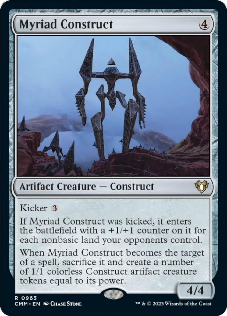 Myriad Construct [Commander Masters] | Good Games Modbury