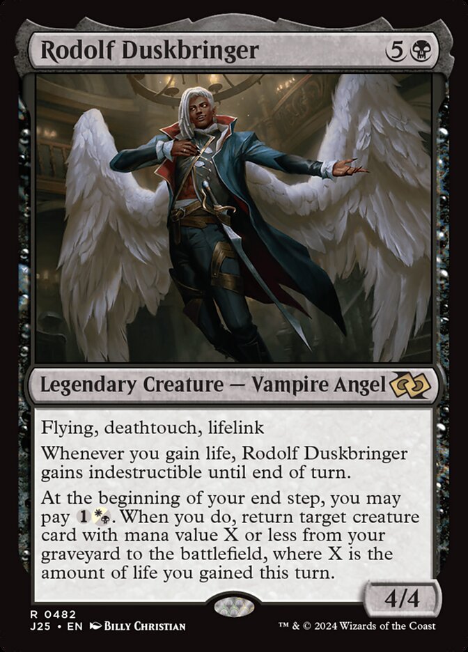 Rodolf Duskbringer 482/779 (Foundations Jumpstart)  | Good Games Modbury