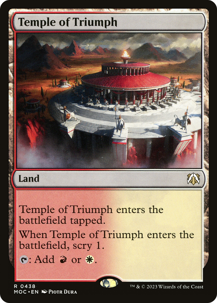 Temple of Triumph [March of the Machine Commander] | Good Games Modbury