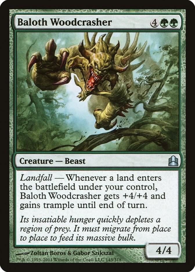 Baloth Woodcrasher 143/318 (Commander)  | Good Games Modbury