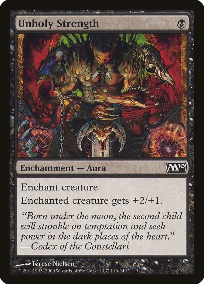 Unholy Strength 116/249 (Magic 2010 (M10))  - Foil | Good Games Modbury