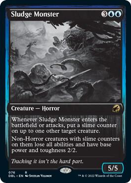 Sludge Monster 76/534 (Innistrad: Double Feature)  | Good Games Modbury