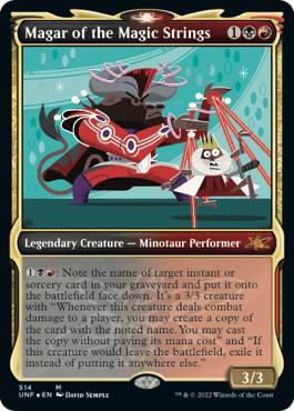 Magar of the Magic Strings Showcase Galaxy Foil 514/244 (Unfinity)  - Foil | Good Games Modbury