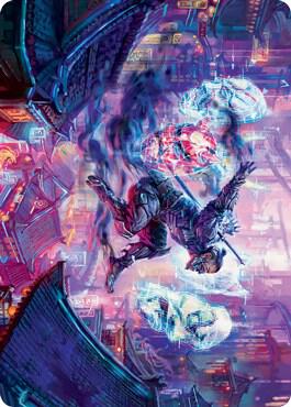 Thousand Faced Shadow Art Card 37 (Art Series: Kamigawa: Neon Dynasty)  | Good Games Modbury