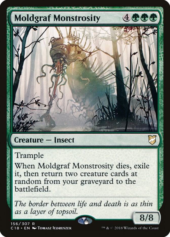 Moldgraf Monstrosity 156/307 (Commander 2018)  | Good Games Modbury