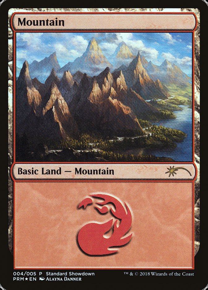 Mountain (4) [Magic 2019 Standard Showdown] | Good Games Modbury