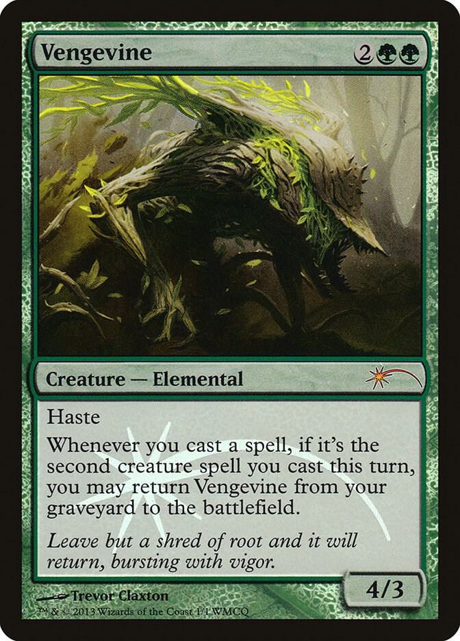 Vengevine 2013/5 (WMCQ Promo Cards)  - Foil | Good Games Modbury