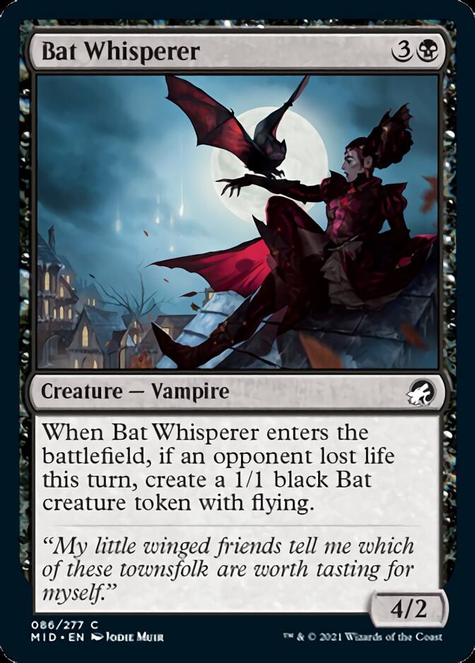 Bat Whisperer [Innistrad: Midnight Hunt] | Good Games Modbury
